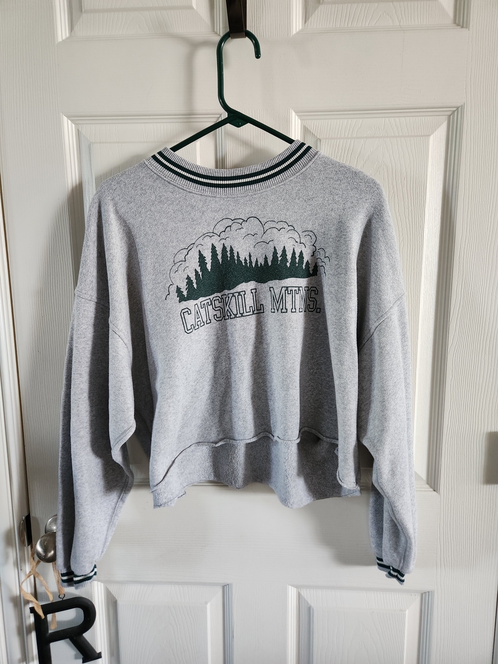 American Eagle Outfitters Grey Sweatshirt  "Catskill Mtns" Size Small